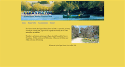 Desktop Screenshot of clearwatercaravan.com.au